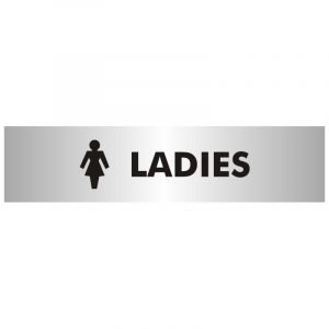 Ladies Toilet Sign