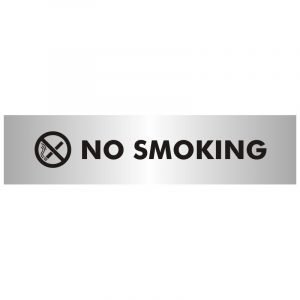 No Smoking Office Door Sign
