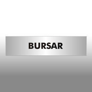 Bursar Office Door Sign