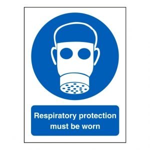 Respiratory Protection Must Be Worn Sign