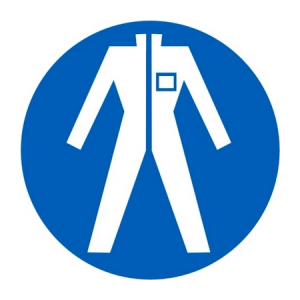 Custom Mandatory Sign Choice of PPE Graphic
