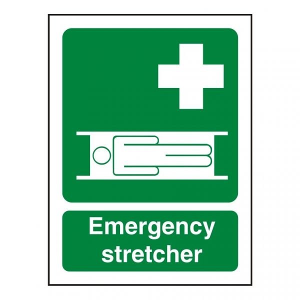 Emergency Stretcher Sign