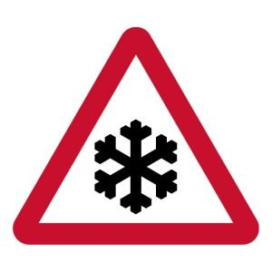 Icy Conditions Sign