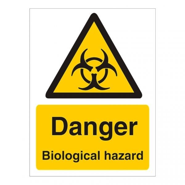 Danger Biological Hazard Sign