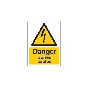 Danger Buried Cables Sign